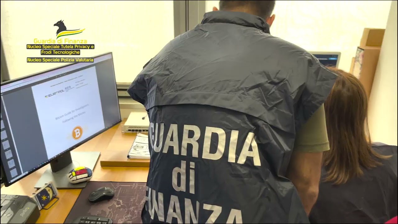 GDF, Europol e Polizia Spagnola.