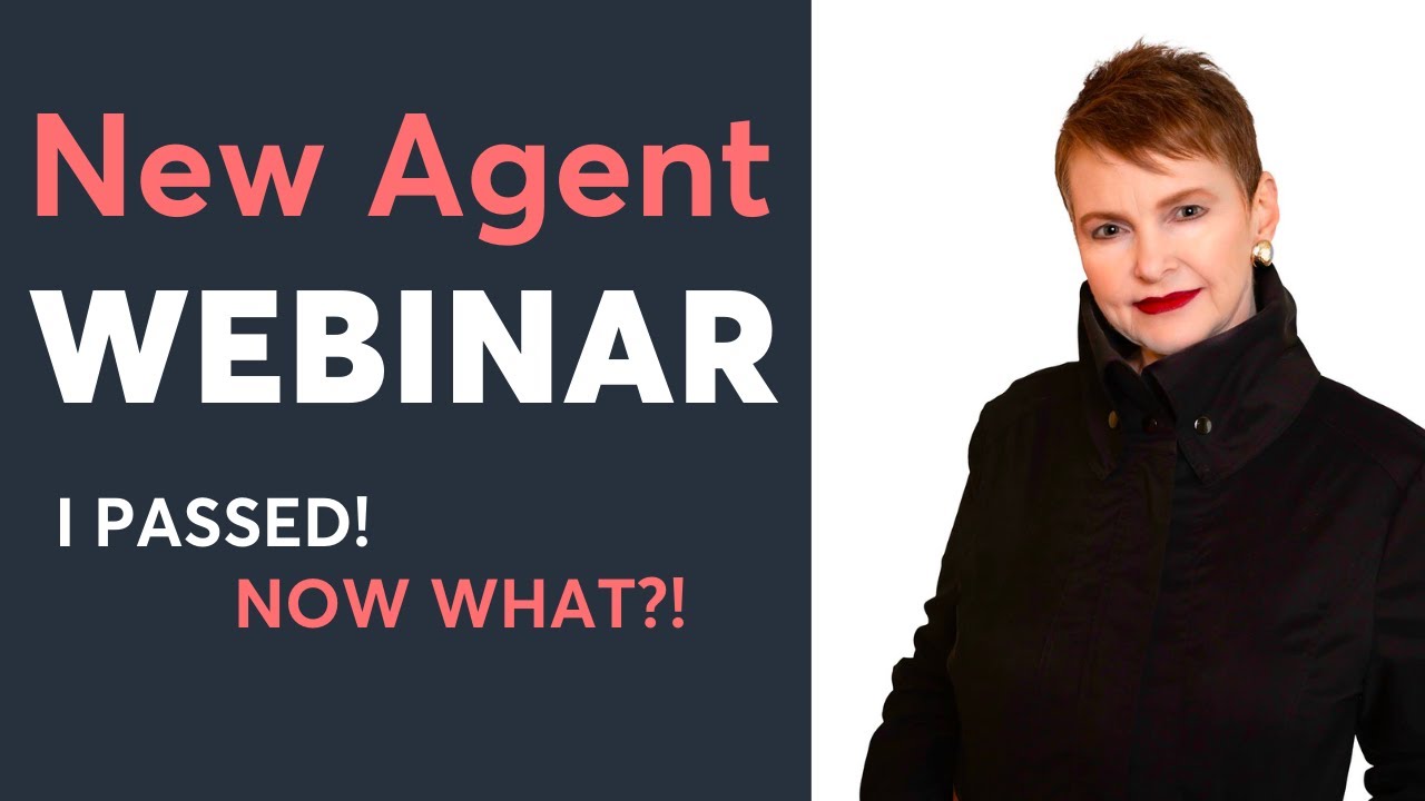 New Agent Career Accelerator WEBINAR: I Passed, Now What? - YouTube