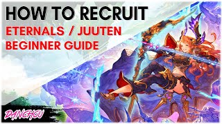 How To Recruit Eternals STEP BY STEP For Beginners ! | Granblue Fantasy / GBF Guide