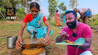 Malayali tribals in Kolli Hills sharing the Secret Recipe for Jungle Pork Curry
