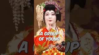 Young Kabuki Actors In Asakusa