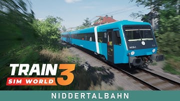 Train Sim World 3 PS5: Niddertalbahn ☀️ (Bad Vilbel → Stockheim)
