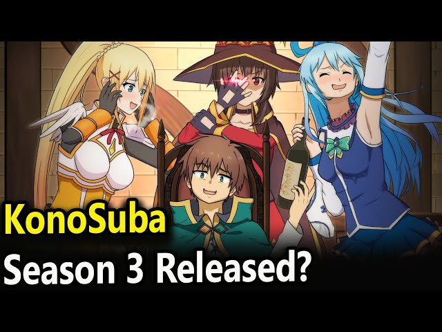 KonoSuba Season 3 New Trailer Released, Looking Back at Kazuma and Party's  Misadventures