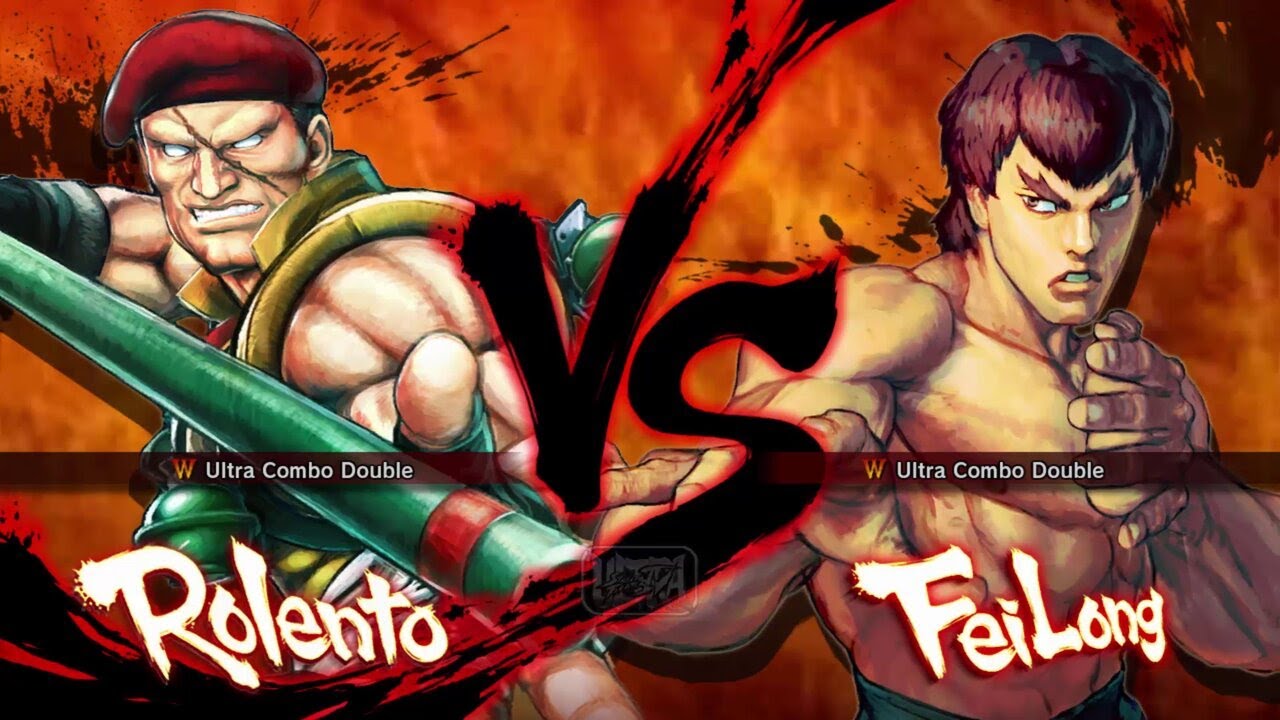 Ultra Street Fighter 4 - Fei Long Vs Rolento [Hardest] - YouTube