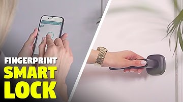 This Fingerprint Smart door Lock has 4 Secure Unlock Methods!