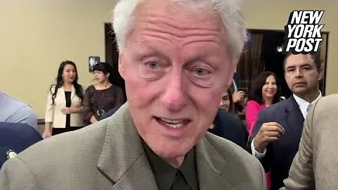 Video of Bill Clinton getting interrogated over hi...