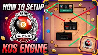 CARROM POOL FREE HACK 😱 | KOS ENGINE | HOW TO SETUP KOS ENGINE 👑 Full Details - Broken Seller 😈