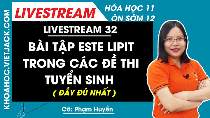 Bài tập este lipit trong de thi đại học