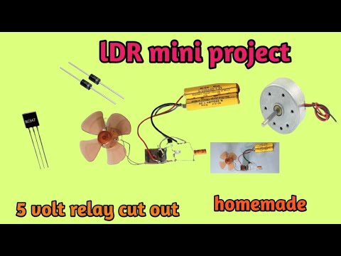 LDR mini project//how to make mini LDR project//LDR project 2024 ...
