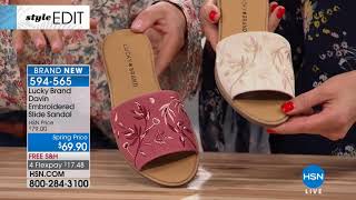 HSN | Lucky Brand Footwear 03.06.2018 