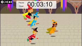 8 Minute Witch/Wizard Race Timer