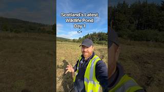 Scotland’s Newest Wildlife Pond - Day 1 Update 🏴󠁧󠁢󠁳󠁣󠁴󠁿