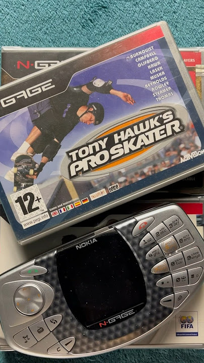 Nokia N-GAGE games experience #ngage #retrophone #nokia