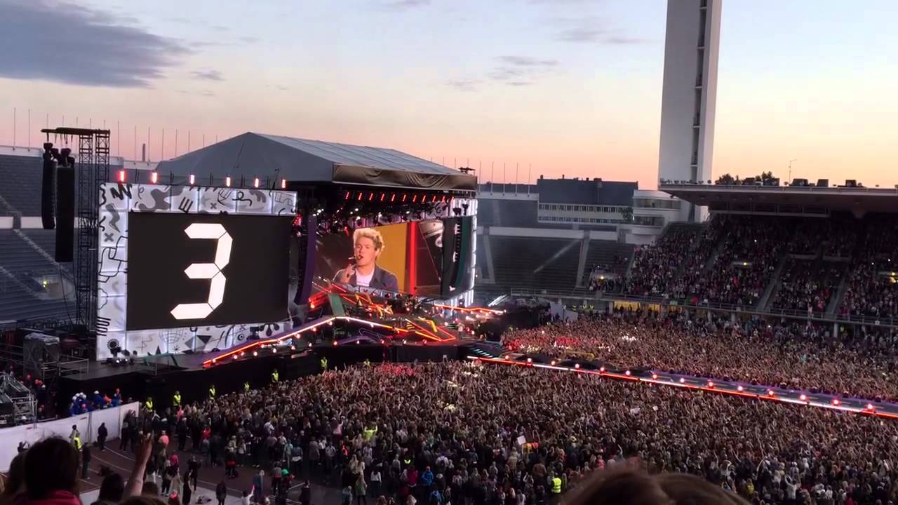 Best Song Ever, One Direction Helsinki 27.06.2015