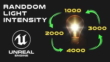 Random Light Intensity In Unreal Engine 5 Using Blueprints