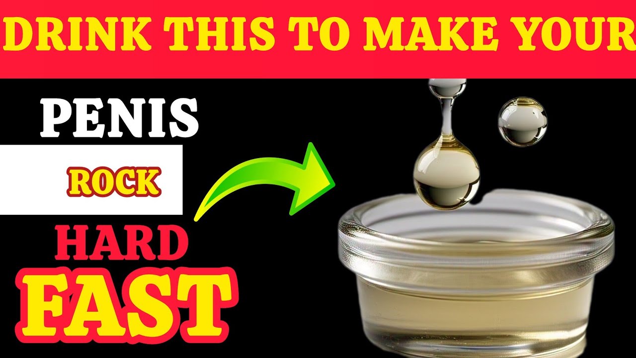 Men Over 60? One Drink for Rock-Hard Erections & Max Performance! (Takes 1 Minute!) | Senior Health