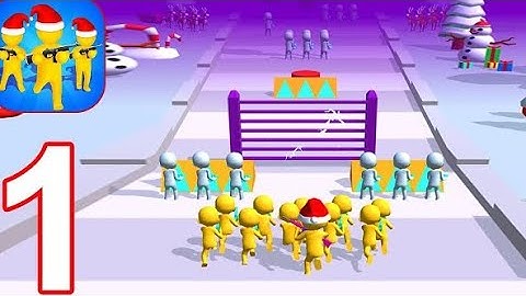 Gun Clash 3D - Gameplay (iOS, Android) Walkthrough Satisfying @Anas_gamingchannel