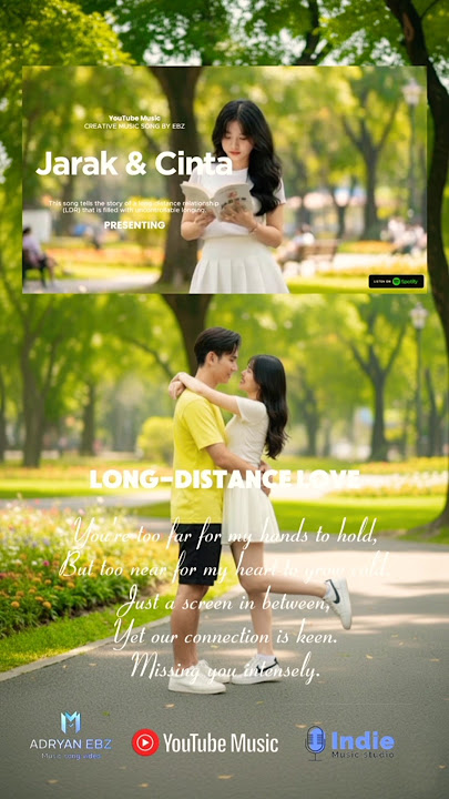 Jarak & Cinta https://youtu.be/9NoKxIS7N0w?si=AroSGSju6hFXCf79 #popmusic #musikindie