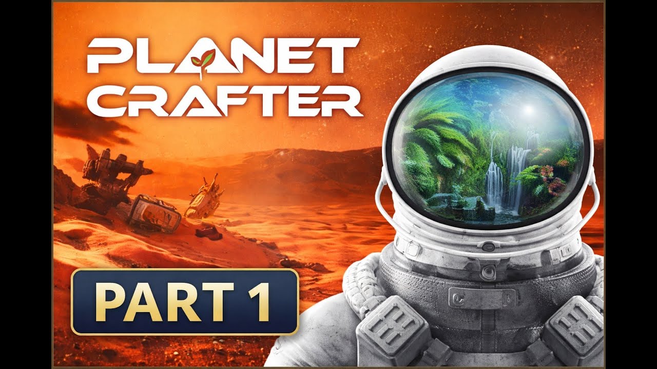 Planet Crafter Part 1 | Starting From Nothing on a Lifeless Planet
