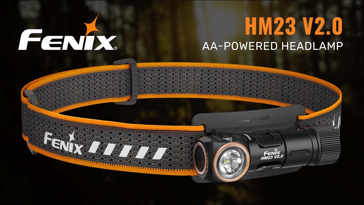 Fenix HM23 V2.0 AA-Powered Headlamp