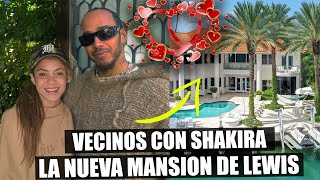 SHAKIRA se MUDÓ a la NUEVA MANSIÓN de Lewis Hamilton en Miami