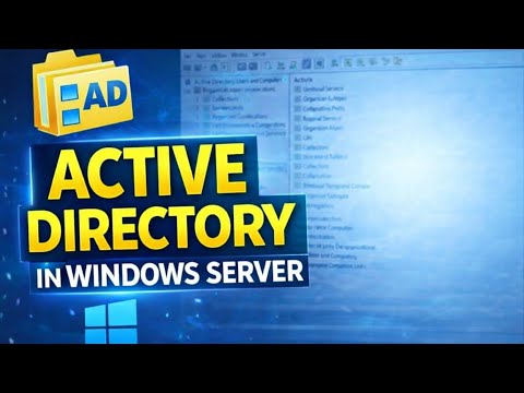 Lesson06 - Active Directory and Domain Setup - YouTube