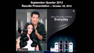 September Quarter 2012 Earnings call - (part 3 to 4)