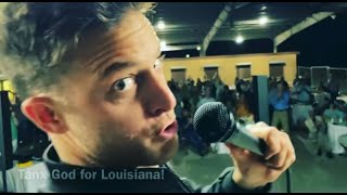 K-von gets standing ovation in Louisiana🦐 (...book him for your LiVe or ZooM show next!)