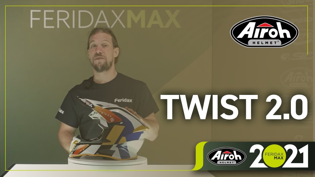 Feridax Max | Airoh Twist 2.0 Helmet | 2022 Preview - YouTube