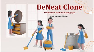 BeNeat Clone - On Demand House Cleaning App screenshot 2