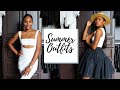 Casual & Dressy Summer Outfits Lookbook | Summer Outfit Ideas 2021