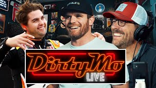 Noah Gragson Interrupts the Show; Conor Daly is Here; Brian France Reaction | Dirty Mo Live