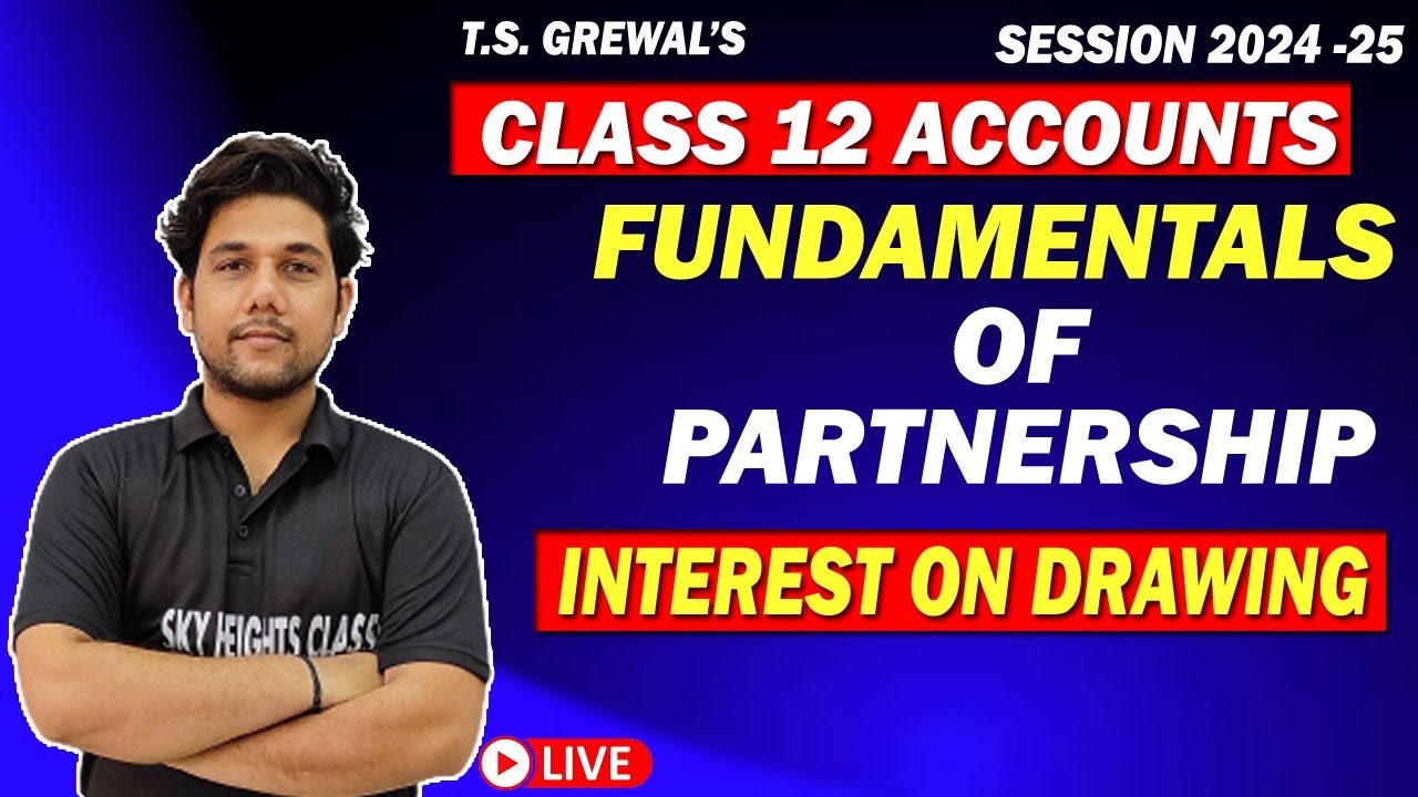 Fundamentals - Partnership | Chapter 1 | Accountancy Class 12 ...