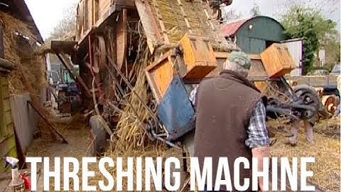 The historic Threshing​ Machine still in use today