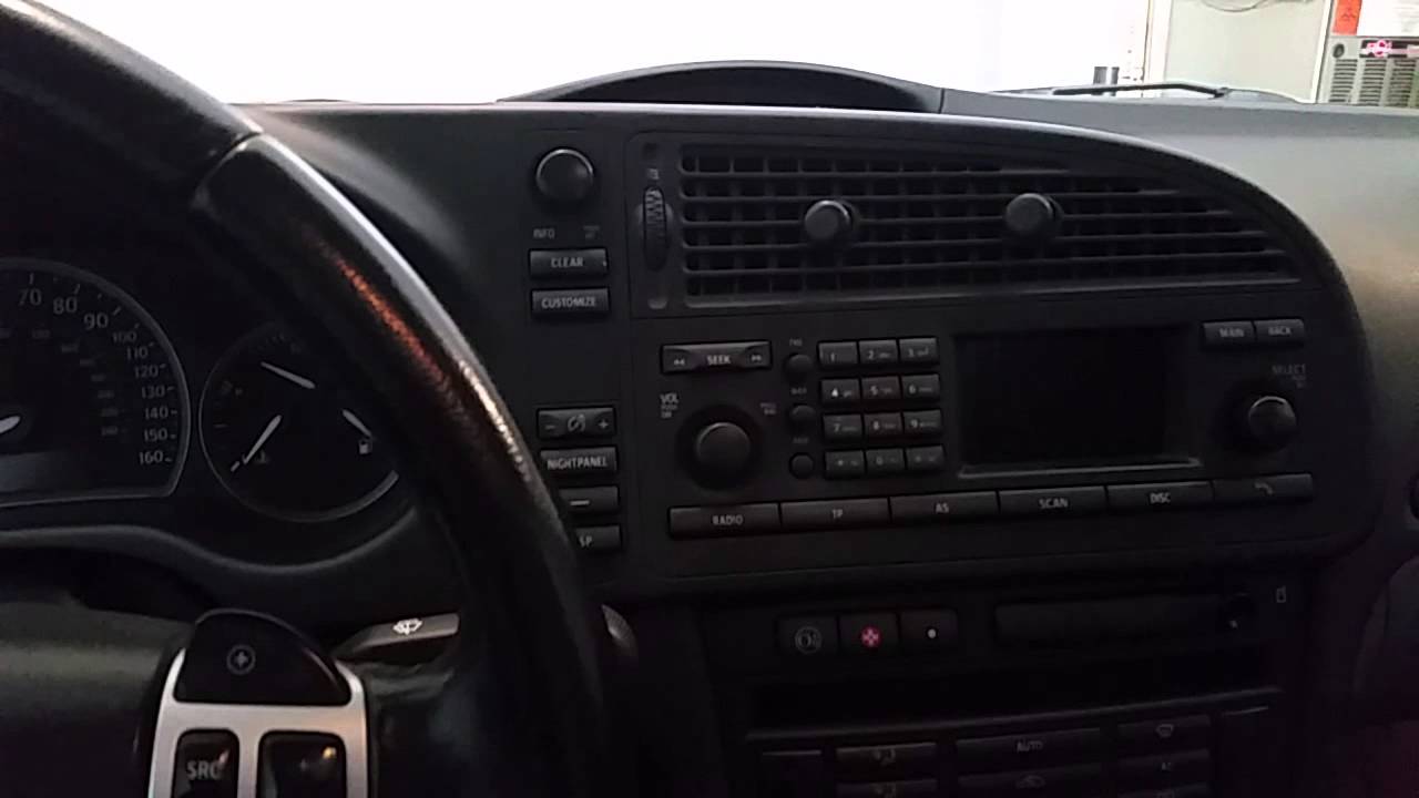 Saab 9-3 No Sound - YouTube