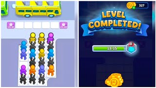 Bus jam Level 22 Walkthrough Solution 