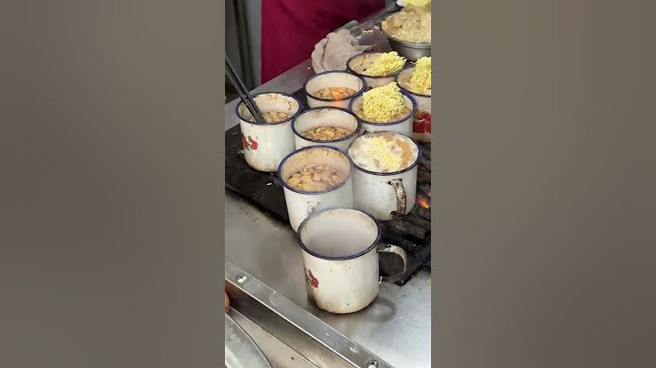 河南信阳特色茶缸面，9元一碗，看着不错有想吃的吗