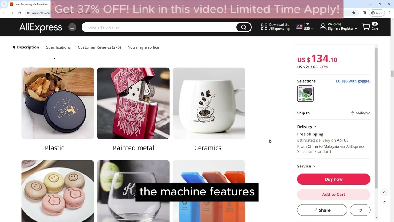 DAJA Laser Engraver CNC Diy DJ6 Laser Engraving Machine 3000mw Fast Mini Logo Mark Printer Cutter