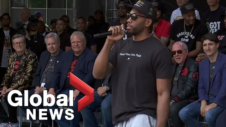 Kawhi Leonard mocks his own laugh, brings down the...