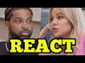 KHLOE REACTS TO TRISTAN CHEATING ON HER AND DOES THIS