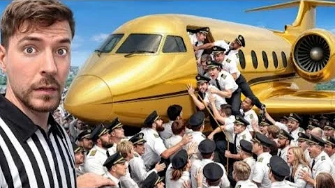 100 Pilots Fight For A Private Jet In Hindi | Mrbeast Hindi Video | @MrBeast 