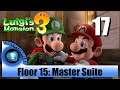 Luigi's Mansion 3 - Floor 15 Master Suite - Save Mario & Peach Walkthrough