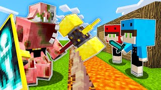 Cerdo Guerrero Mutante VS La Base Más Segura de Minecraft