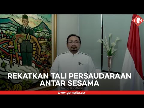 Pesan Menag Yaqut di Hari Raya Waisak 2022