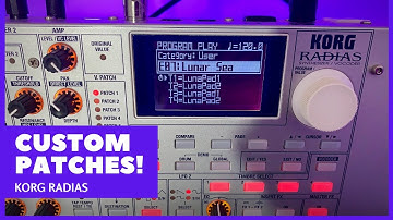 New patches for Korg RADIAS