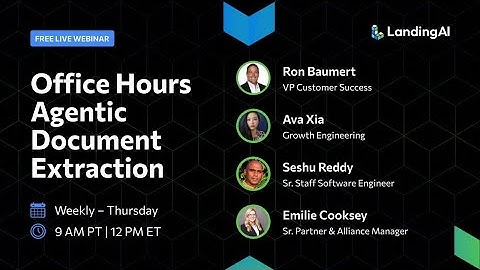 Office Hours: Agentic Document Extraction (Nov 20, 2025)