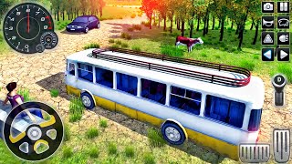 Offroad Coach Bus Driver Simulator 2020 - Uphill Public Transport Driving - Android GamePlay screenshot 5