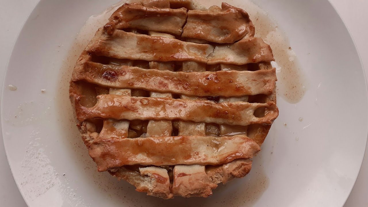 Tarta de manzana/en horno electrico - YouTube
