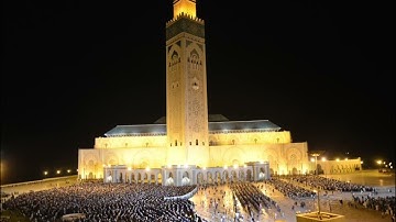 دعاء ختم القرآن الكريم - 25 رمضان 1436 - الشيخ عمر القزابري (لأول مرة من داخل المسجد الحسن الثاني)