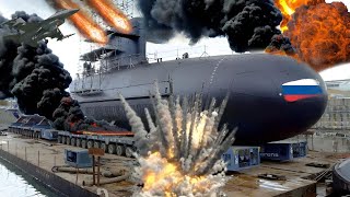 Russia is angry! Ukraine destroys newly built Russian submarine - Arma 3 Milsim